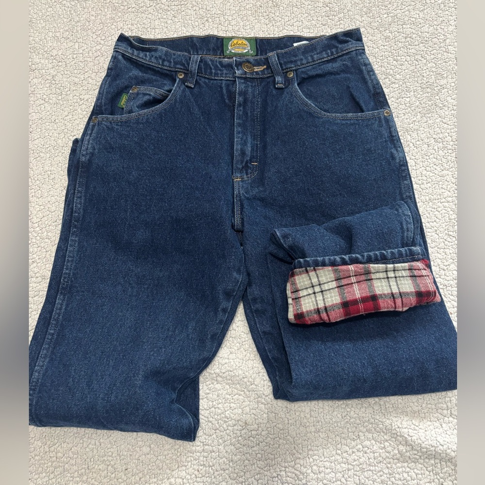 Men’s Cabela’s Flannel Lined Jeans | W30 L32